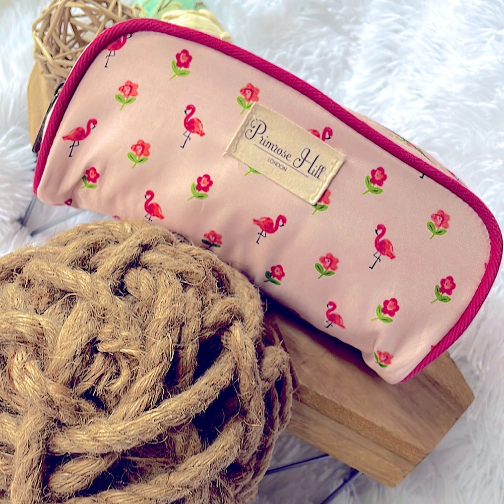 Flamingo Makeup Bag